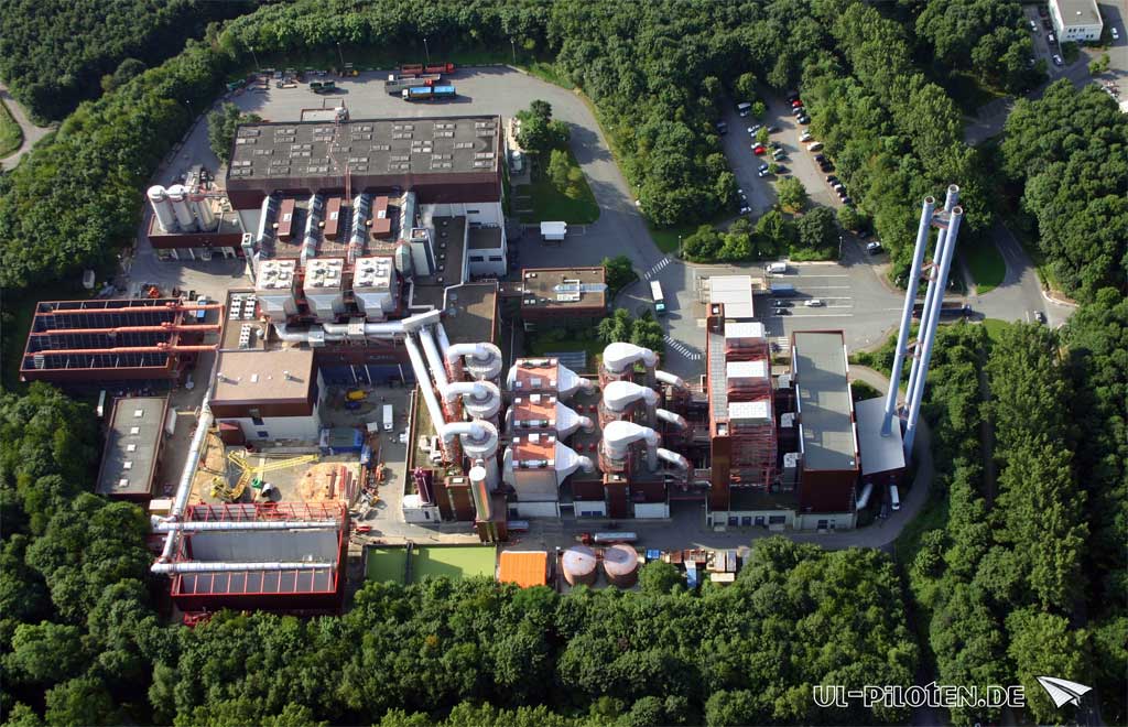 M�llverbrennungsanlage in Bielefeld