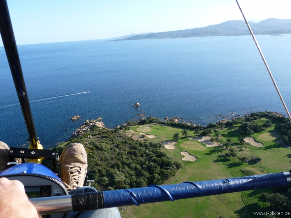 Golfplatz auf Sardinien