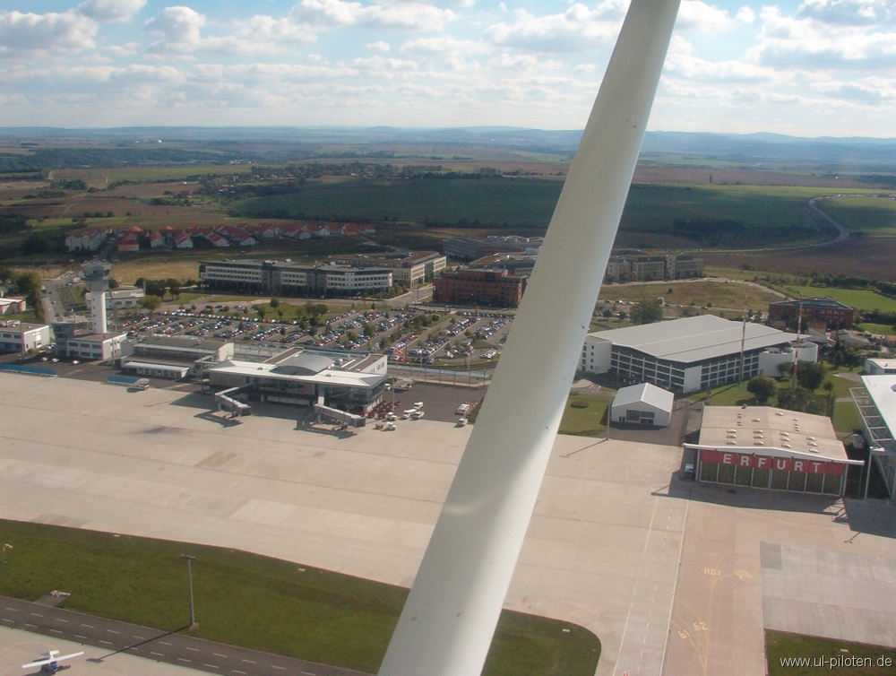 �berflug Erfurt Flughafen 1
