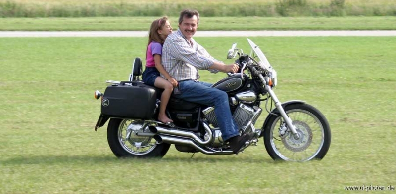 Motorradfahren is, wie wennste fliechst