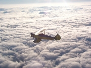 �ber den Wolken ist die F............