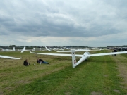 Alle warten auf den Start