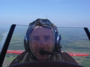 Ein gl�cklicher Kiebitzflieger